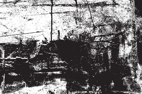 Grunge Black And White Vector Texture. Dark Dust Overlay Distress Background Stock Illustration