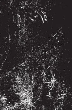 Grunge Black And White Vector Texture. Dark Dust Overlay Distress Background Stock Illustration