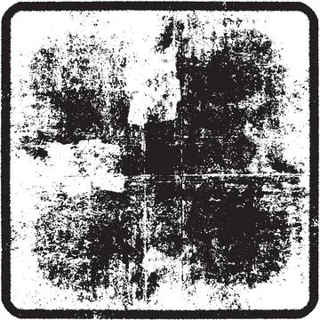 Grunge Black And White Vector Texture. Dark Dust Overlay Distress Background Illustrazione stock