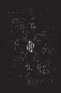 Grunge Black And White Vector Texture. Dark Dust Overlay Distress Background Stock Illustration