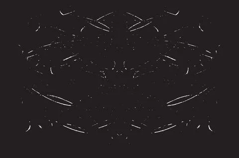 Grunge Black And White Vector Texture. Dark Dust Overlay Distress Background Stock Illustration