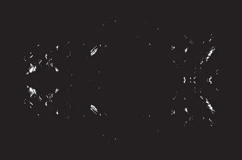 Grunge Black And White Vector Texture. Dark Dust Overlay Distress Background Stock Illustration