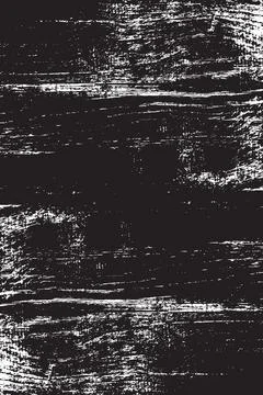 Grunge Black And White Vector Texture. Dark Dust Overlay Distress Background Stock Illustration