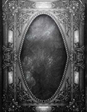 Grunge black frame Stock Illustration