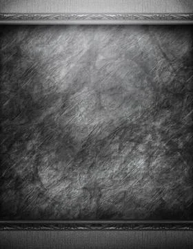 Grunge black frame Stock Illustration