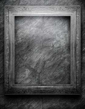 Grunge black frame Stock Illustration