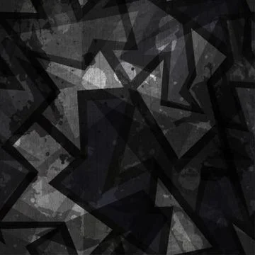 Grunge black seamless texture Stock Illustration