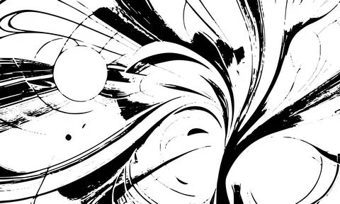 Grunge black texture. Vector background... Stock Illustration