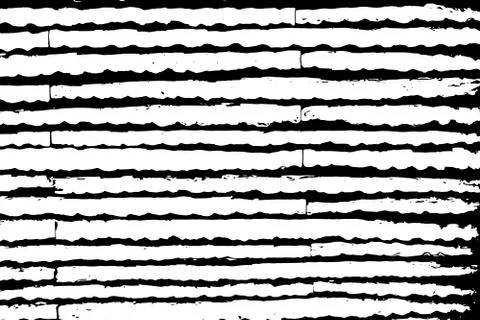 Grunge black texture on white background (Vector). Use for decoration, aging  Stock Illustration