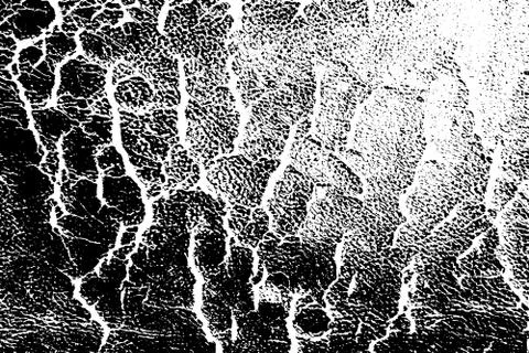 Grunge black texture on white background (Vector). Use for decoration, aging  Stock Illustration