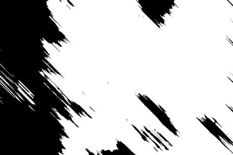 Grunge black texture on white background (Vector). Use for decoration, aging  Illustrazione stock