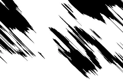 Grunge black texture on white background (Vector). Use for decoration, aging  Stock Illustration