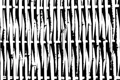 Grunge black texture as wicker shape on white background (Vector). Use for de Stock Illustration