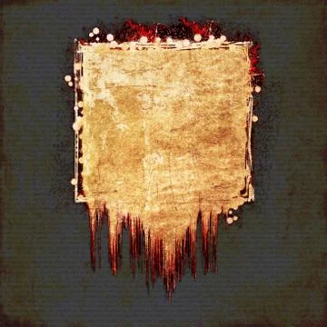 Grunge blank space background. Useful for banner or logo. Stock Illustration