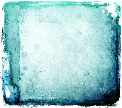 Grunge blue abstract background Stock Illustration