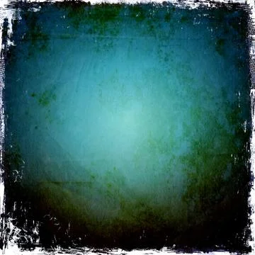 Grunge blue abstract background Stock Illustration