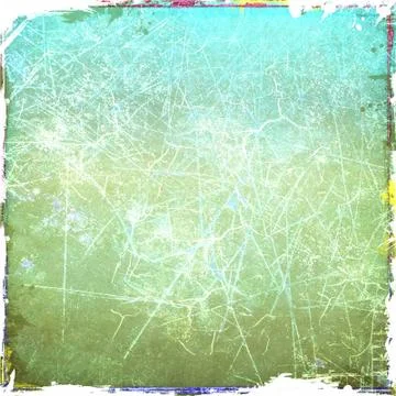 Grunge blue abstract background Stock Illustration