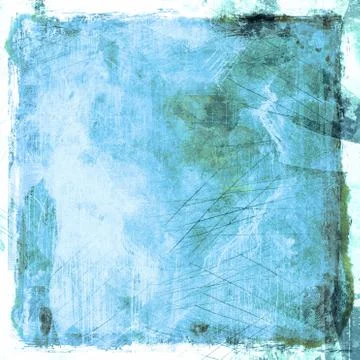 Grunge blue abstract background Stock Illustration