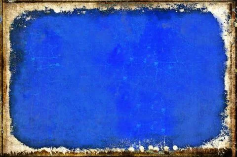 Grunge blue background Stock Illustration
