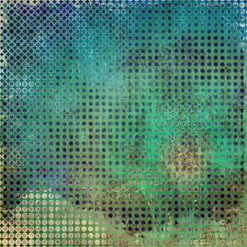 Grunge blue dotted abstract background Stock Illustration