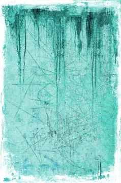 Grunge blue dripping background Stock Illustration