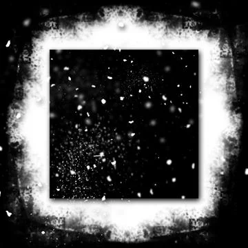 Grunge Blur Frame. Stock Illustration