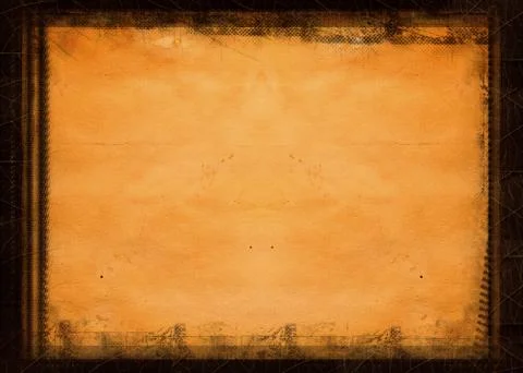 Grunge border and background Stock Illustration