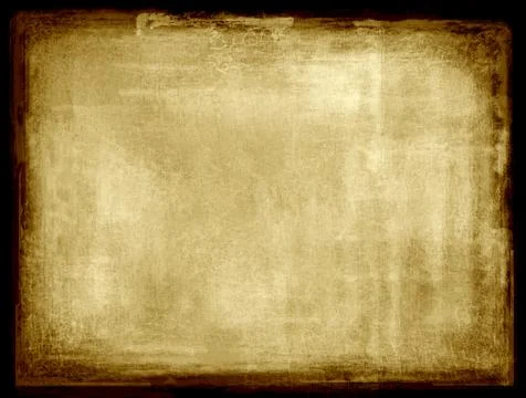 Grunge border and background Stock Illustration