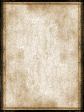 Grunge border and background Illustrazione stock