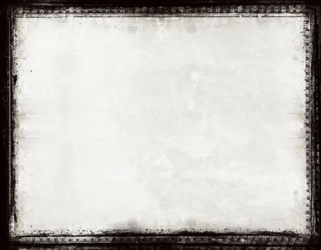 Grunge border and  background Stock Illustration