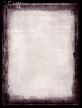 Grunge border and background Illustrazione stock