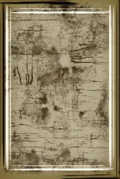 Grunge border and background Stock Illustration