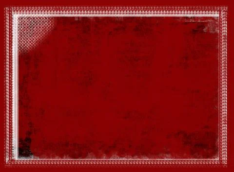 Grunge border and background Stock Illustration