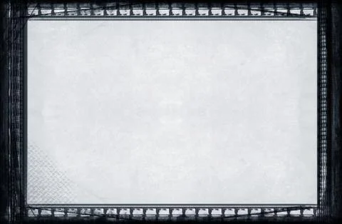 Grunge border and background Stock Illustration