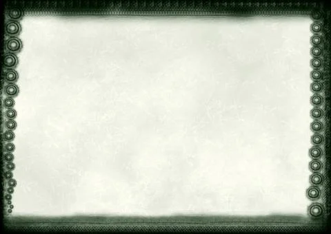 Grunge border and background Stock Illustration