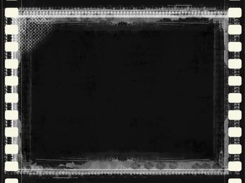 Grunge border and background Stock Illustration