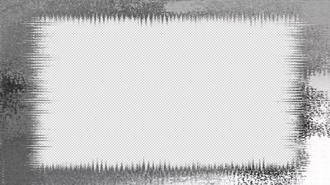 Grunge Border Stock Footage 219836838