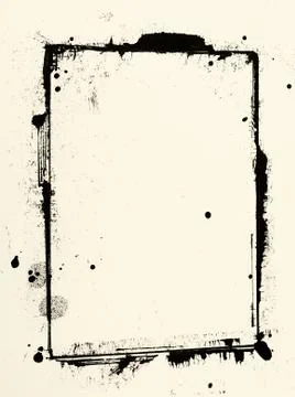 Grunge border Stock Illustration