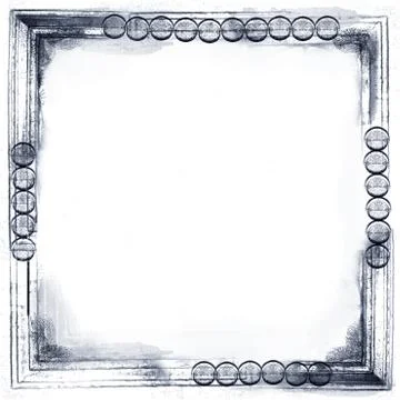 Grunge border Stock Illustration