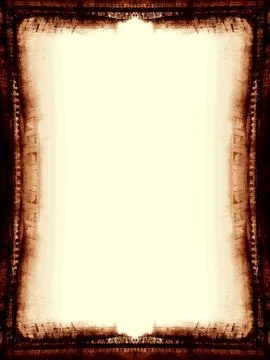 Grunge border Stock Illustration