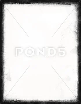 Grunge border Stock Illustration