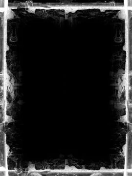 Grunge border Stock Illustration