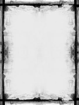 Grunge border Stock Illustration