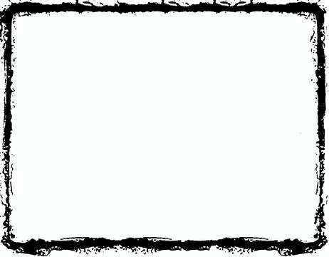 Grunge border Stock Illustration