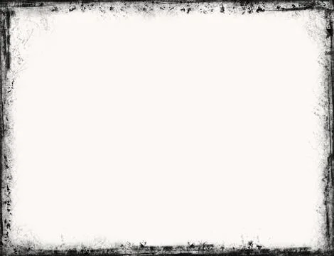 Grunge border Stock Illustration