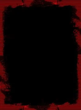 Grunge  border Stock Illustration