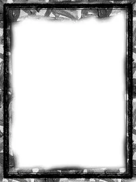 Grunge border Stock Illustration