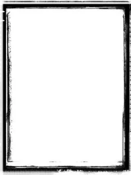 Grunge border Stock Illustration