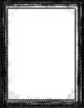 Grunge border Stock Illustration