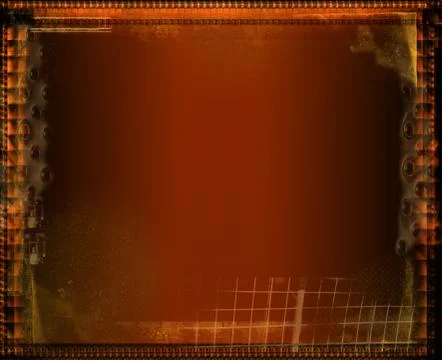 Grunge border Stock Illustration